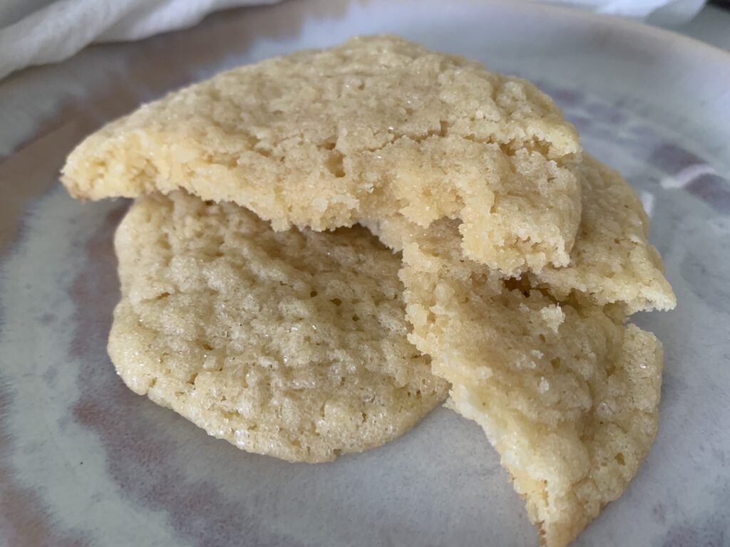 sourdough sugar cookies
