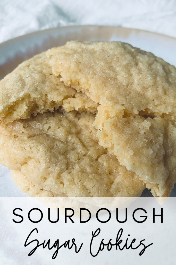 sourdough sugar cookies
